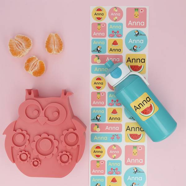 Maxistickers sur le thème tropical