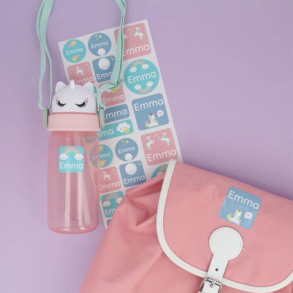 Maxistickers sur le thème des licornes