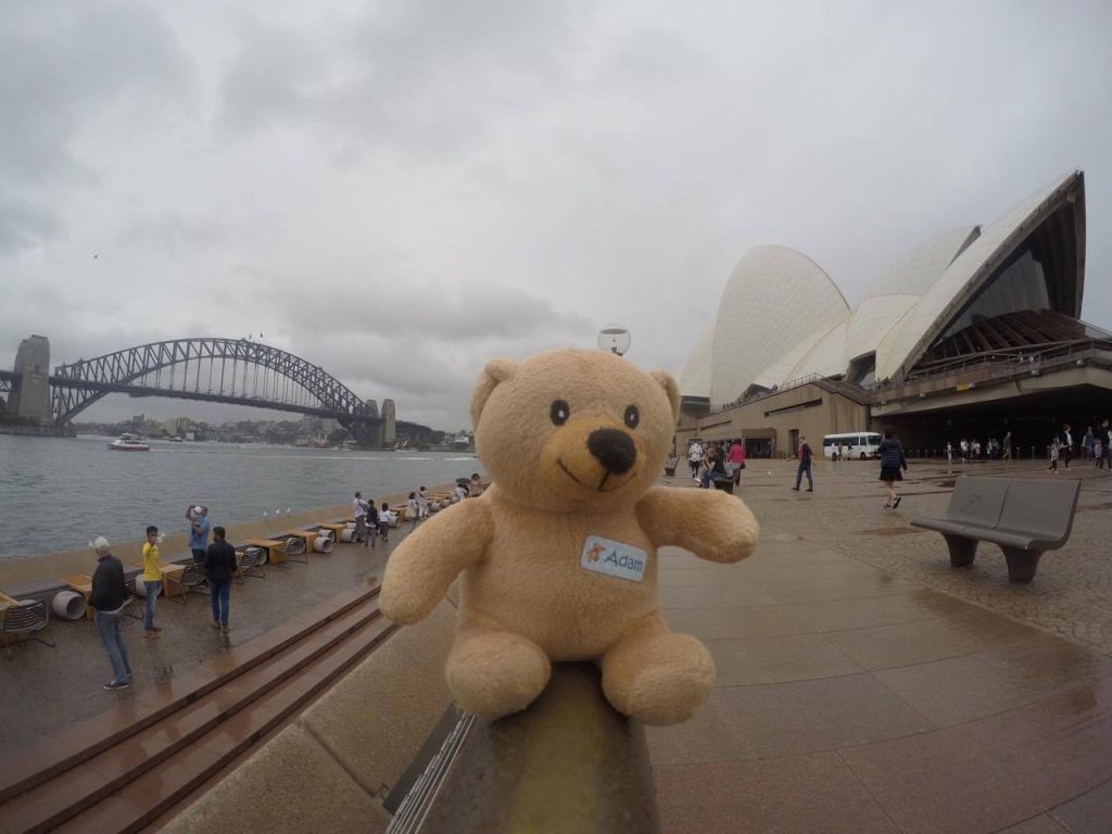 Les aventures épiques d'Adam – un jour pluvieux à Sydney