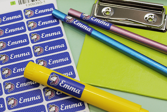 Rentrée scolaire with My Nametags labels