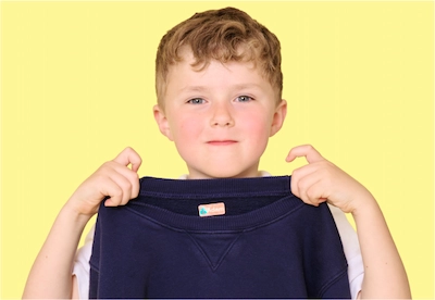 Thermocollants noirs et blancs